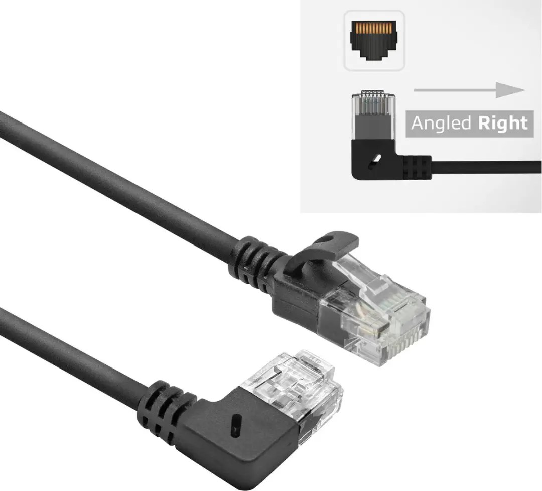 ACT DC2952 Patchkabel CAT6A U/UTP 0,25m