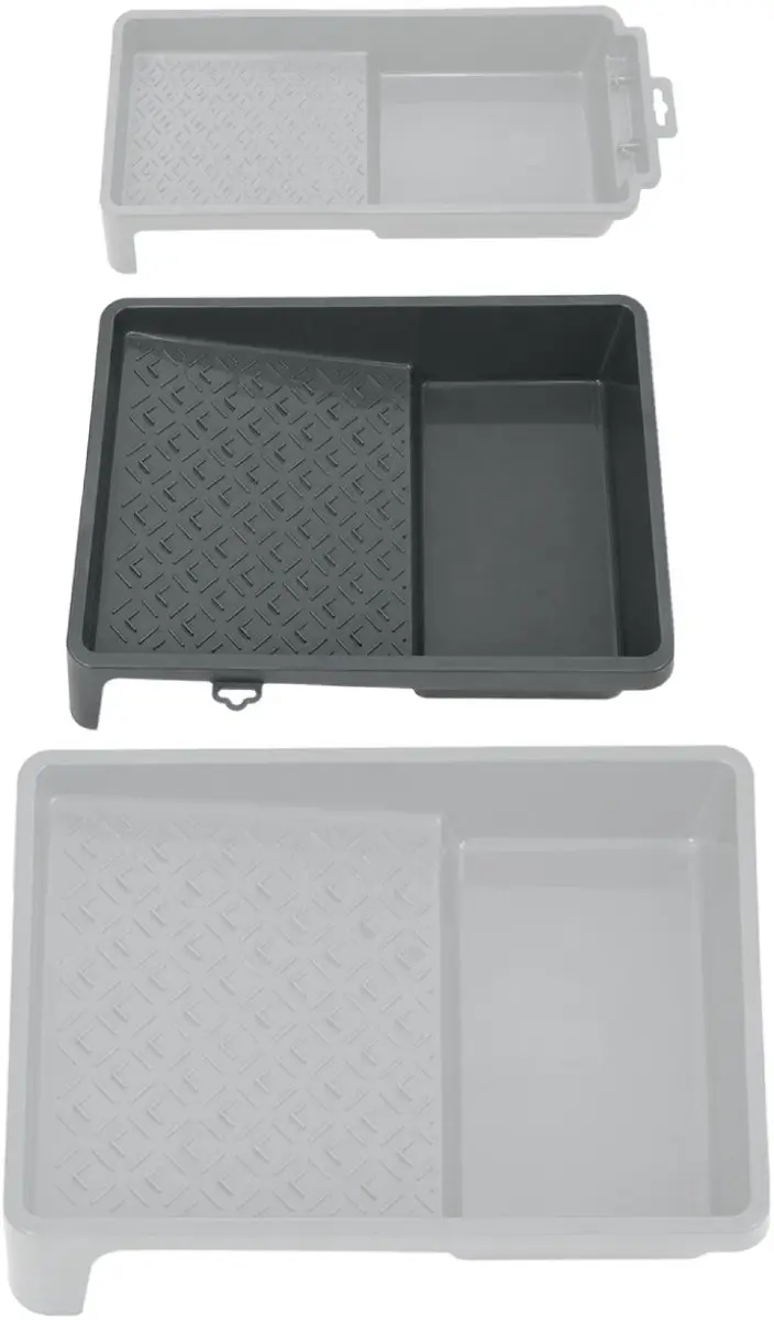 Anza Verfbakje 24x32cm - 18cm Roller - Zwart - afbeelding 6 van 6