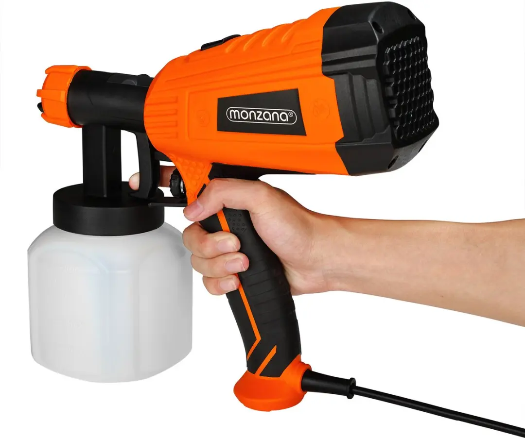 Monzana Verspuit Elektrisch 500W - 3 Patronen 29x29cm - Oranje