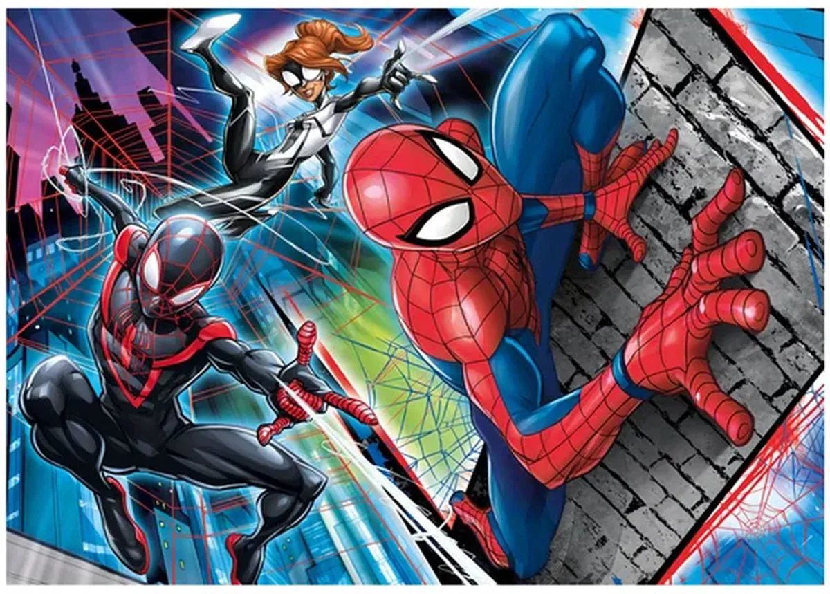 Clementoni Spider-Man Puzzel 60 Stukjes - Multicolor - afbeelding 5 van 6