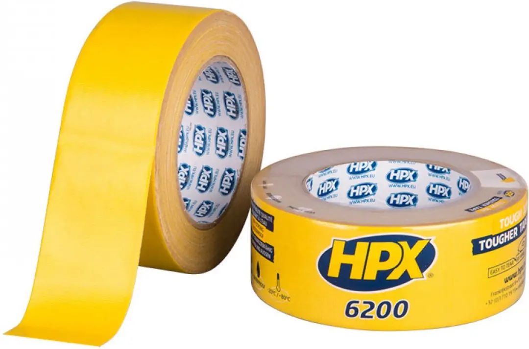 HPX Pantsertape Geel 48mm x 25m