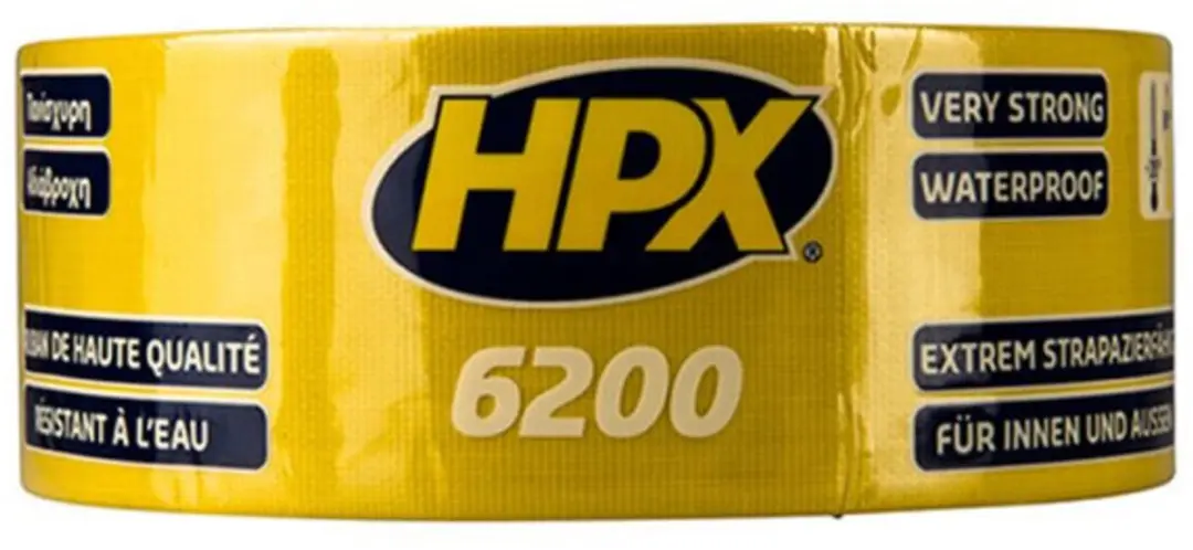 HPX Pantsertape Geel 48mm x 25m