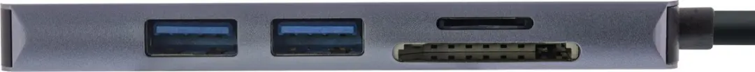 InLine USB-C naar HDMI 4K 30Hz Adapter - Grijs