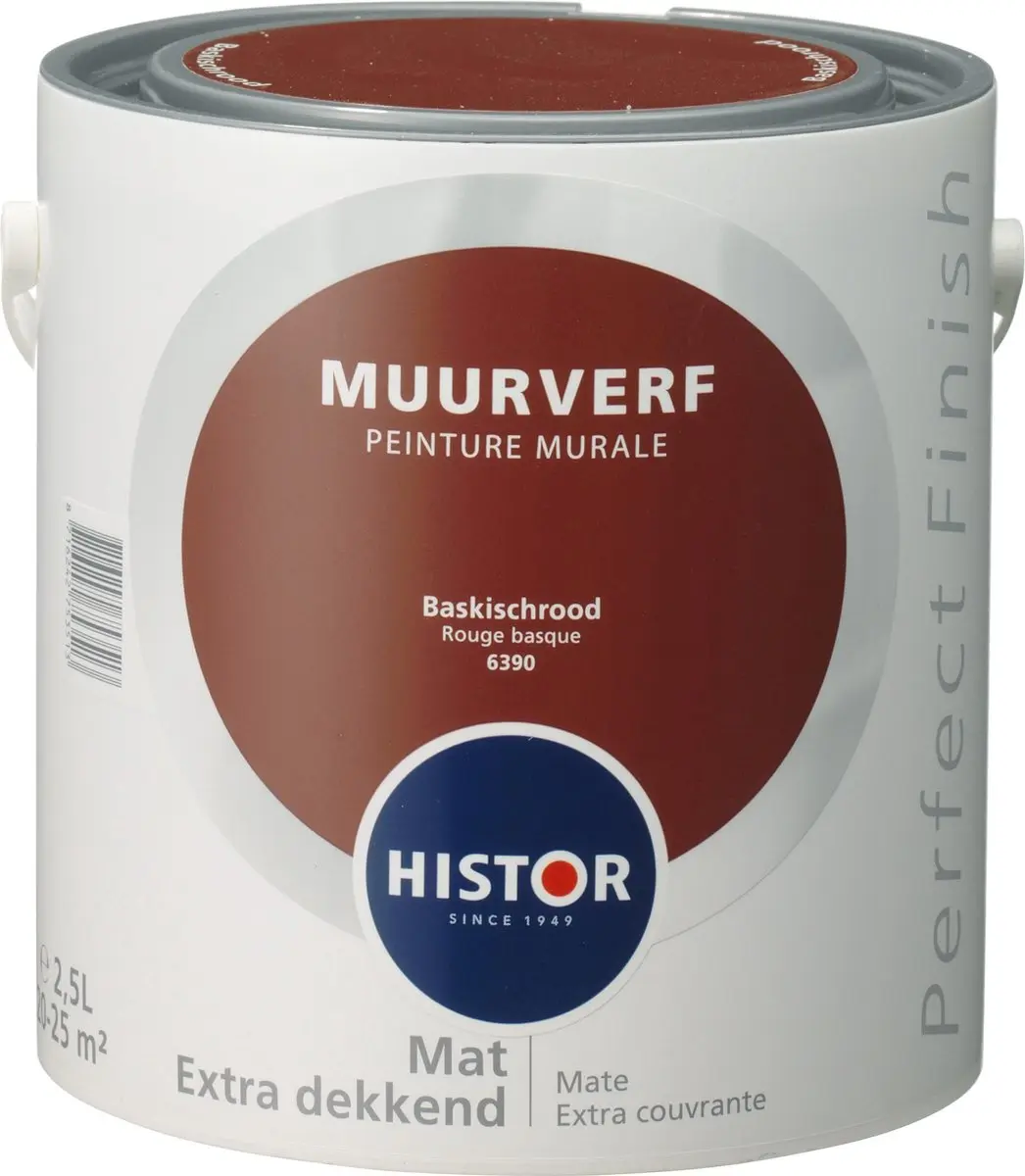 Histor Perfect Finish Muurverf Mat 2,5L
