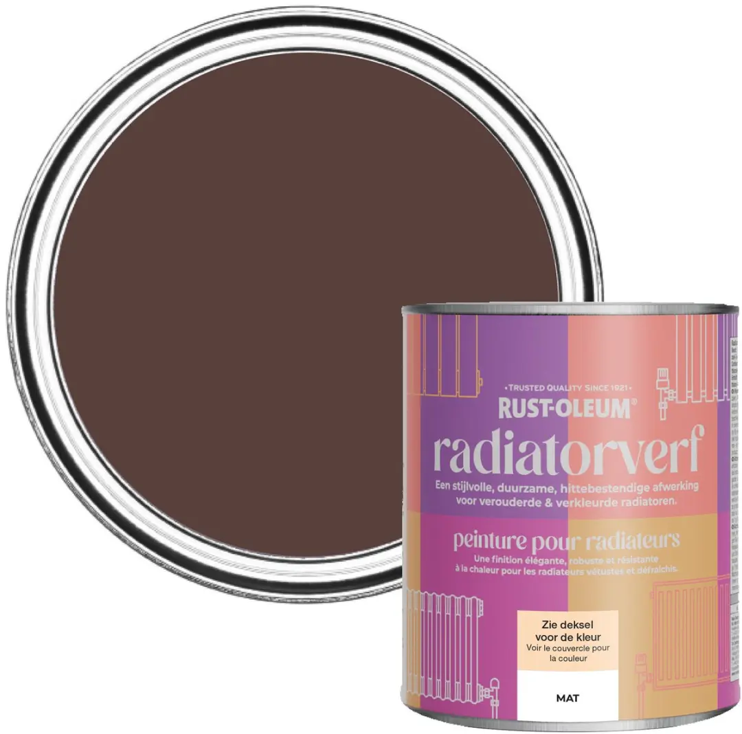 Rust-Oleum Radiatorverf Mat Valentina 750ml