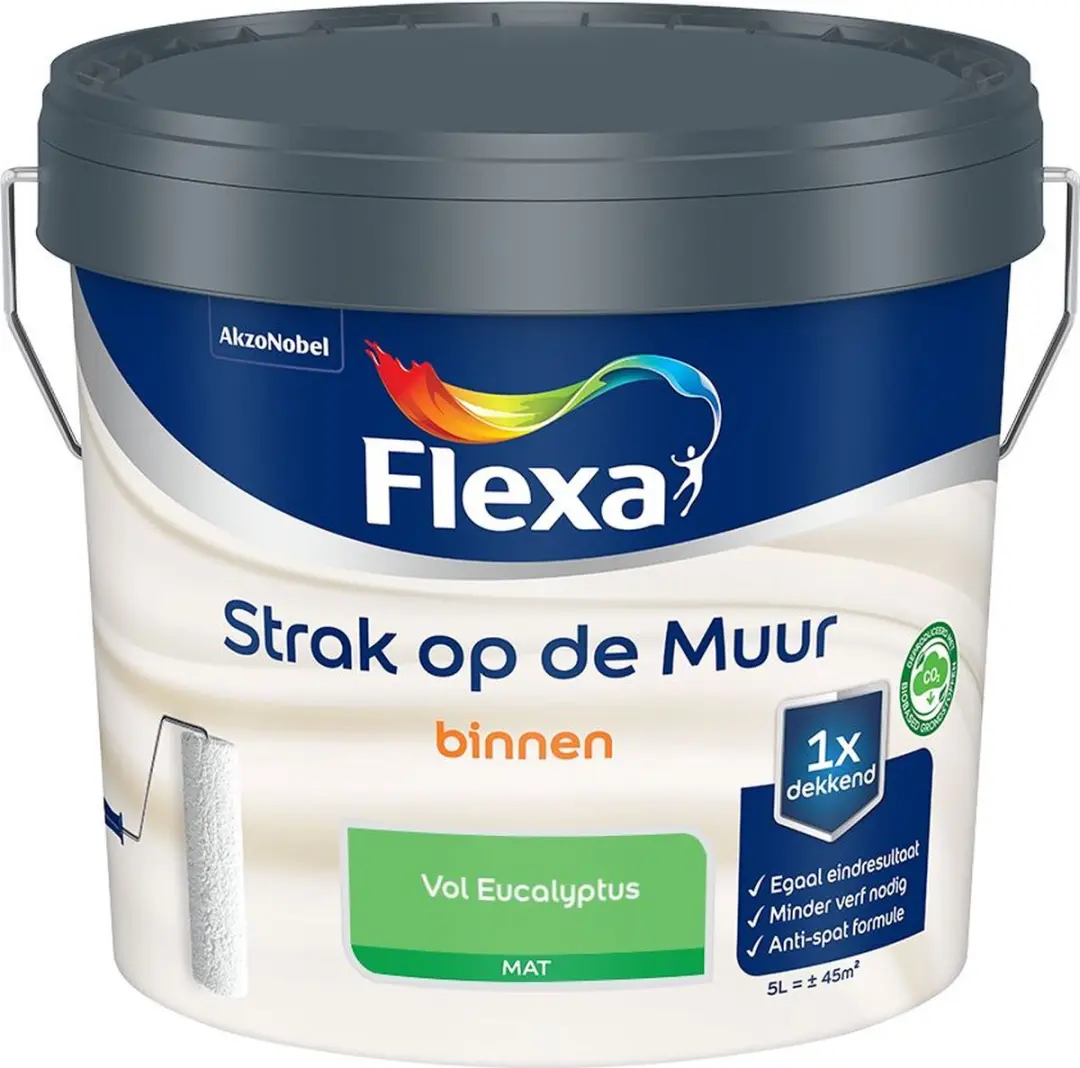 Flexa Strak Op De Muur Binnen Mat Mengverf 5L