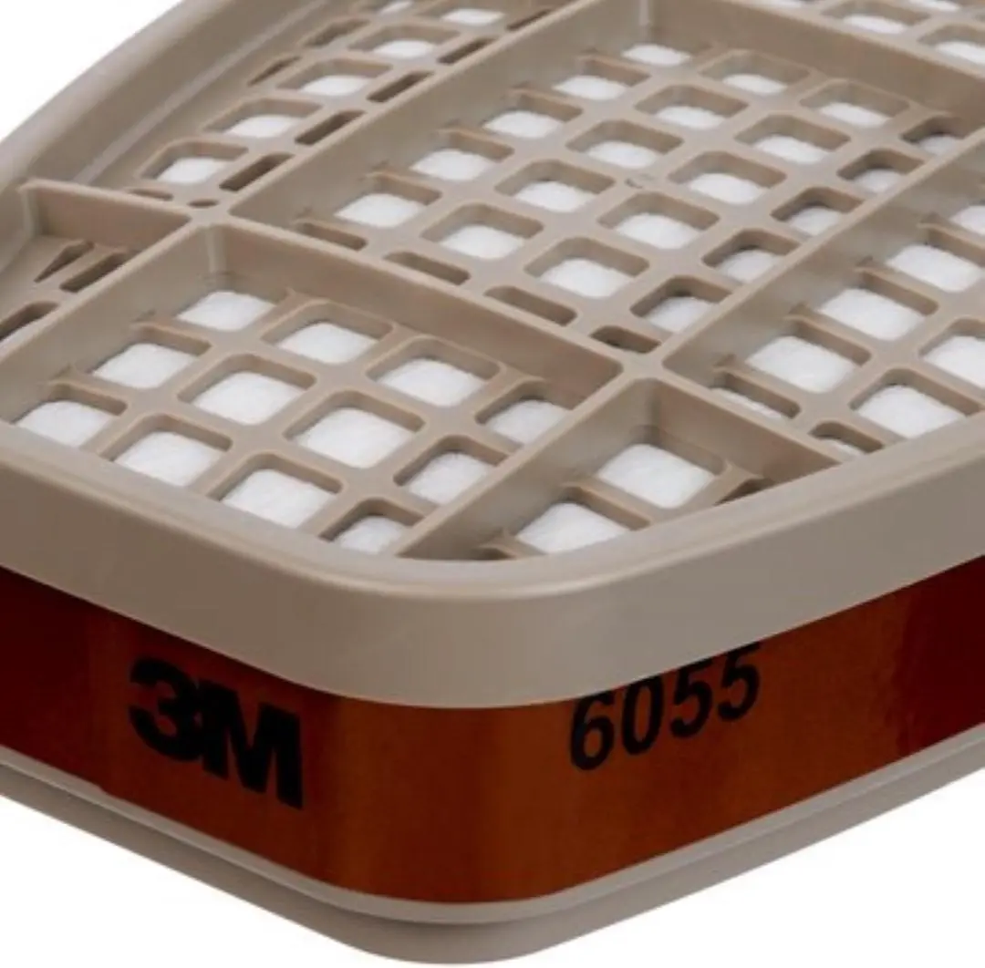 3M A2 Gas- en Dampfilter - 2 Stuks