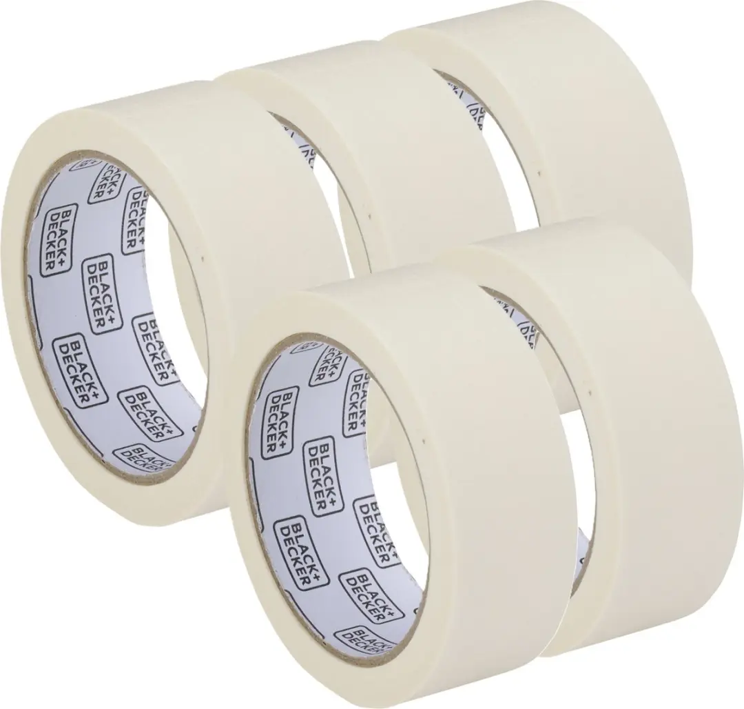 BLACK+DECKER Afplaktape Wit 36mm x 25m