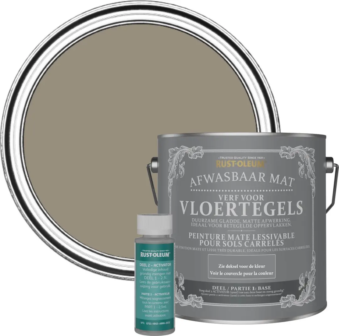 Rust-Oleum Cacao Vloertegelverf 2,5L