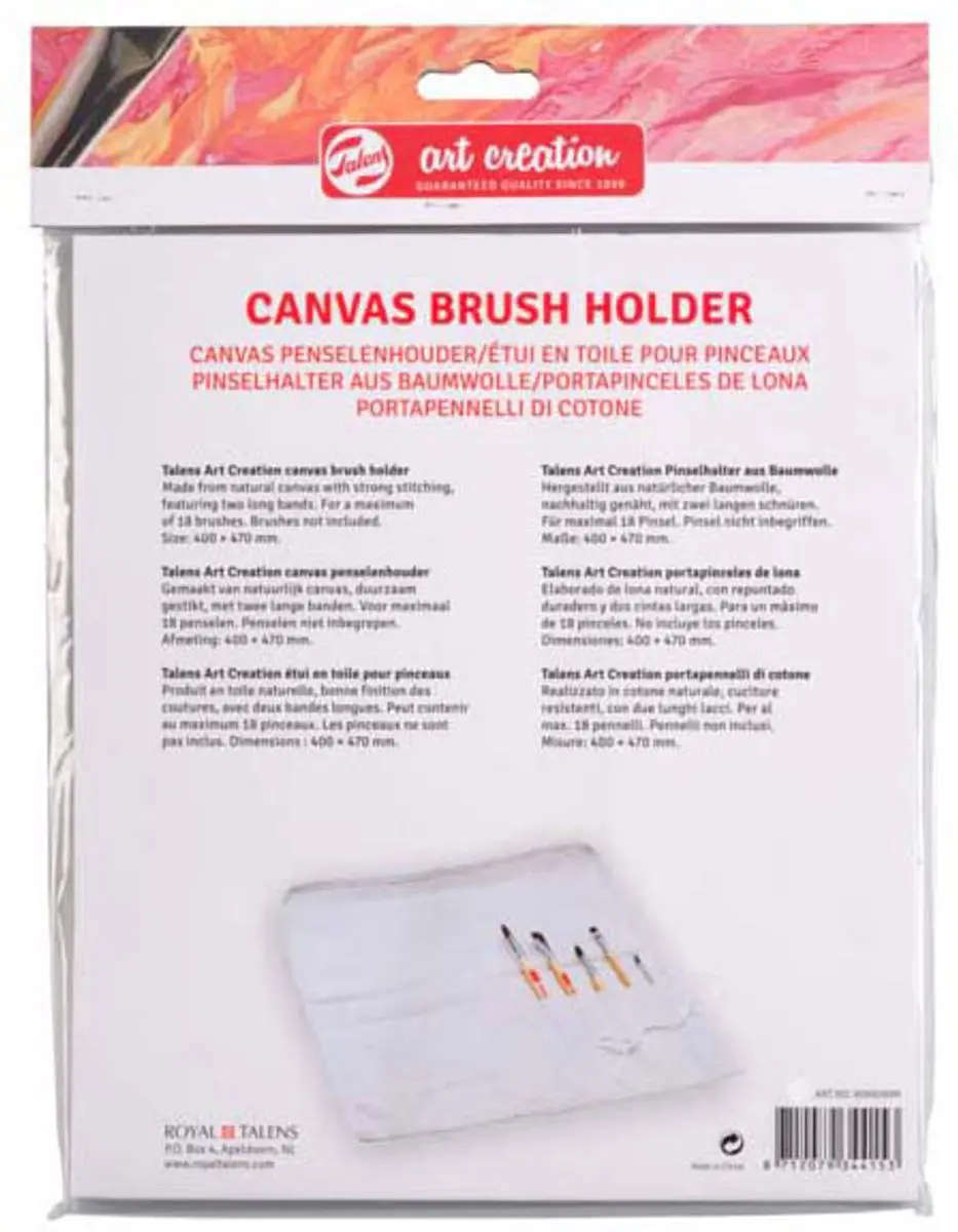 Talens Penseelhouder Canvas 40x47cm - Acryl