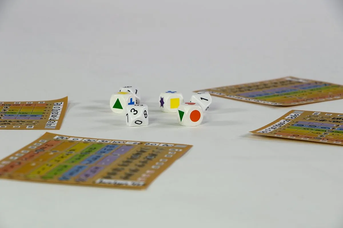 999 Games Lost Cities Roll & Write Dobbelspel - Multikleur