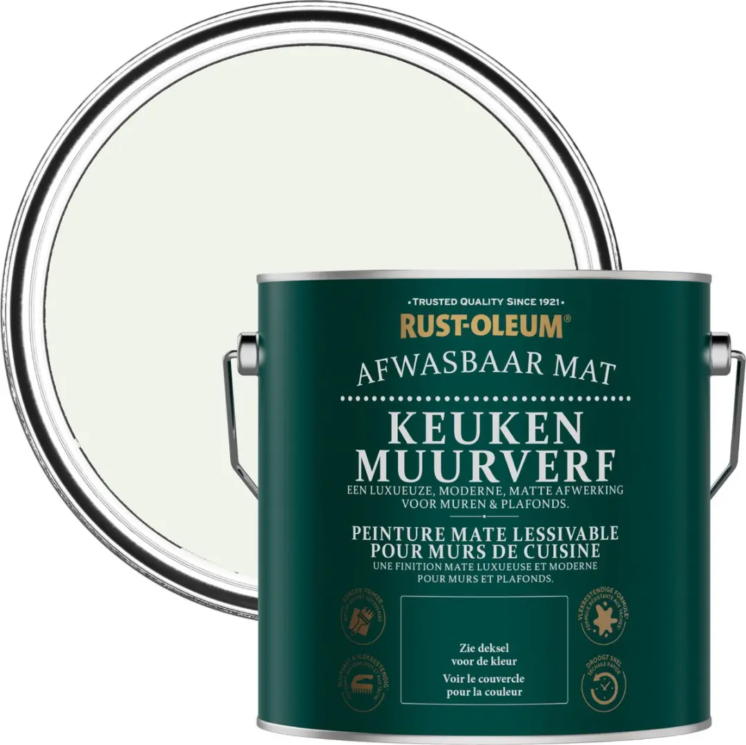 Rust-Oleum Gebroken Wit Keukenmuurverf 2,5L