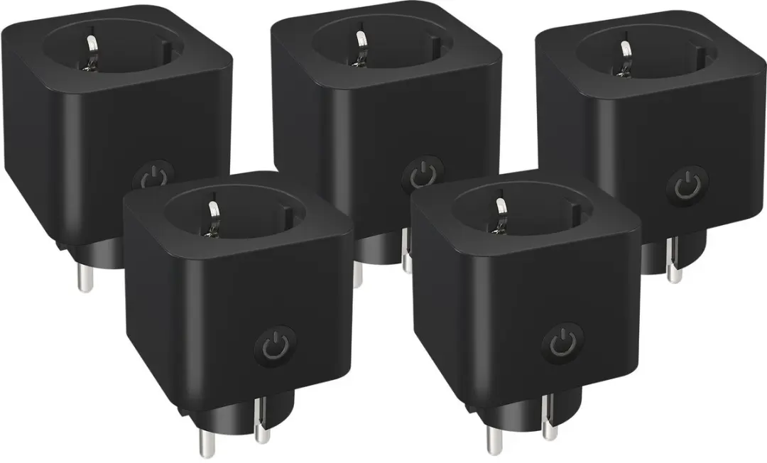 LEDVION 5x Slimme Stekker WiFi 16A
