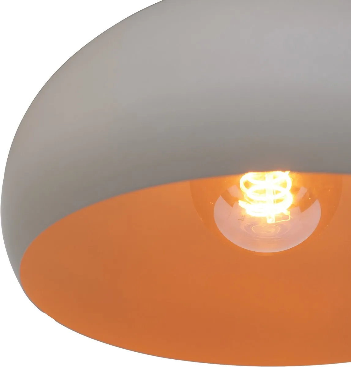 Eglo Mogano 2 Plafondlamp Ø28cm - Zandkleur