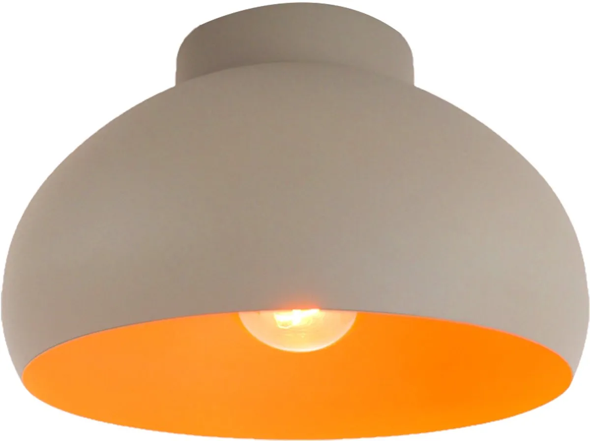 Eglo Mogano 2 Plafondlamp Ø28cm - Zandkleur
