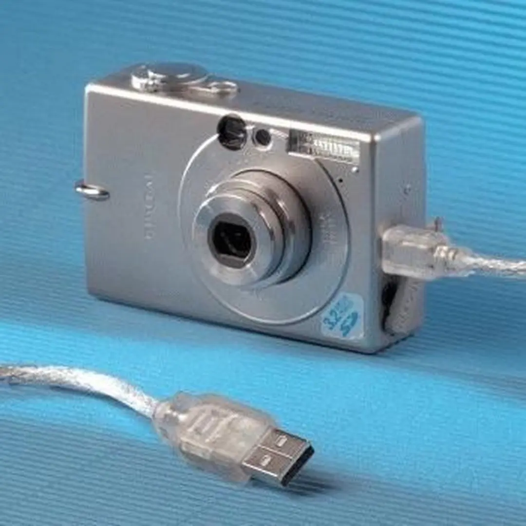 Hama USB 2.0 A Mini-B Kabel 0,75m - Transparant