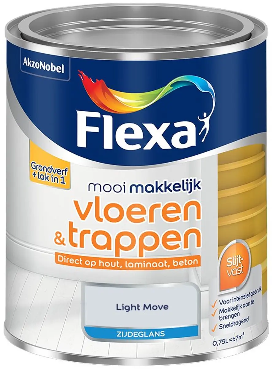 Flexa Light Move Mengverf 750ml - o.a. hout/steen
