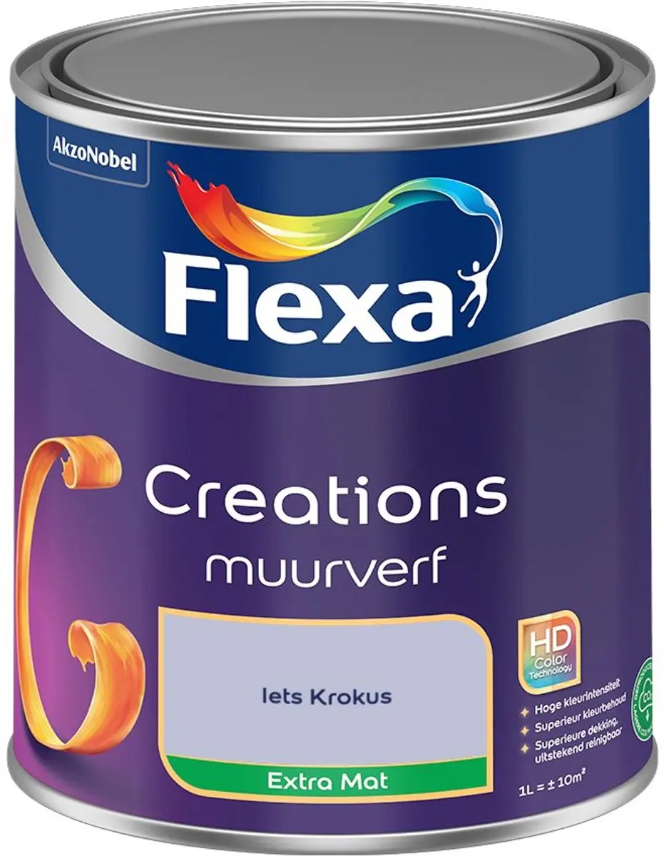 Flexa Creations Muurverf Extra Mat Iets Krokus 1L