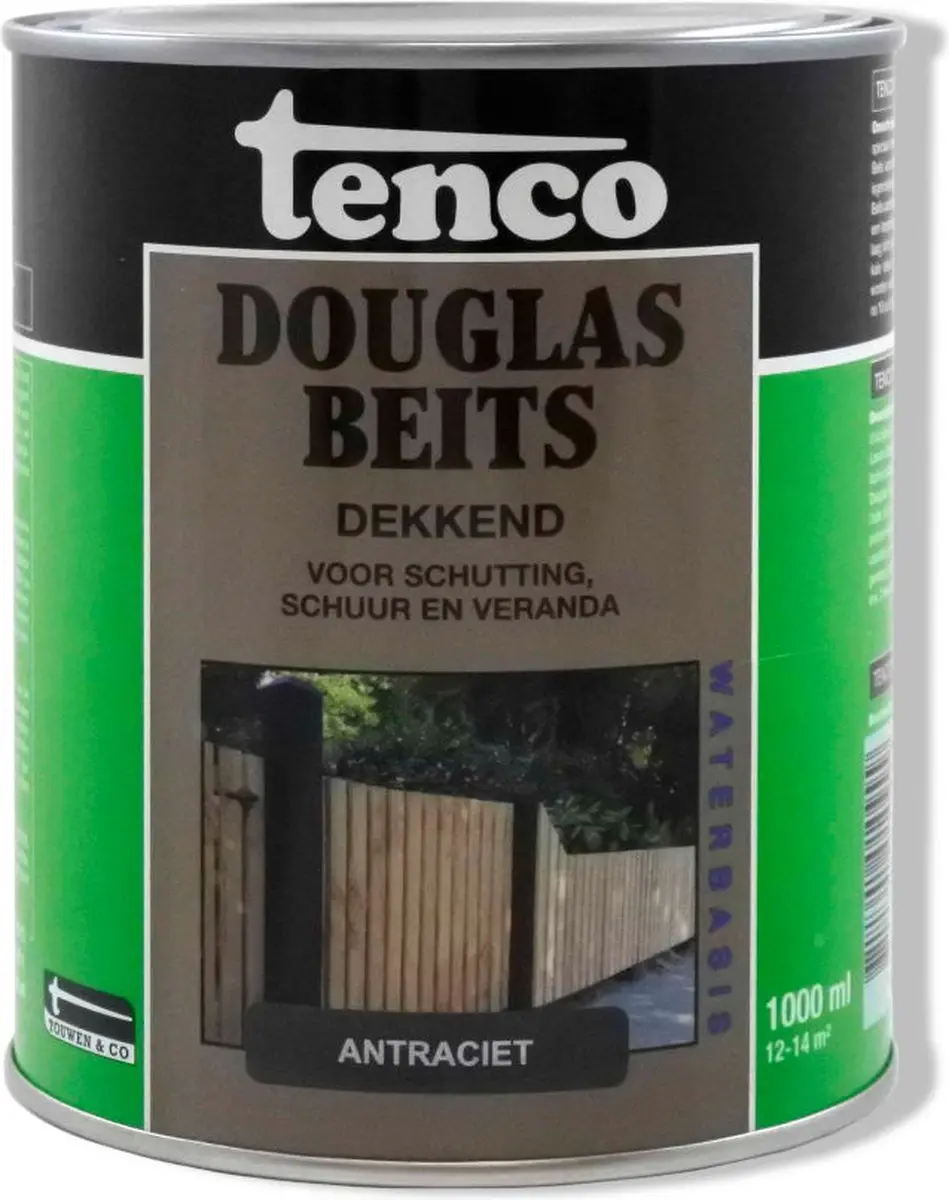 Tenco Douglasbeits Antraciet 1L