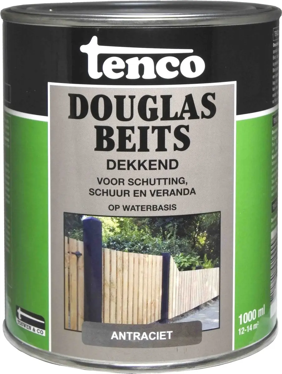 Tenco Douglasbeits Antraciet 1L
