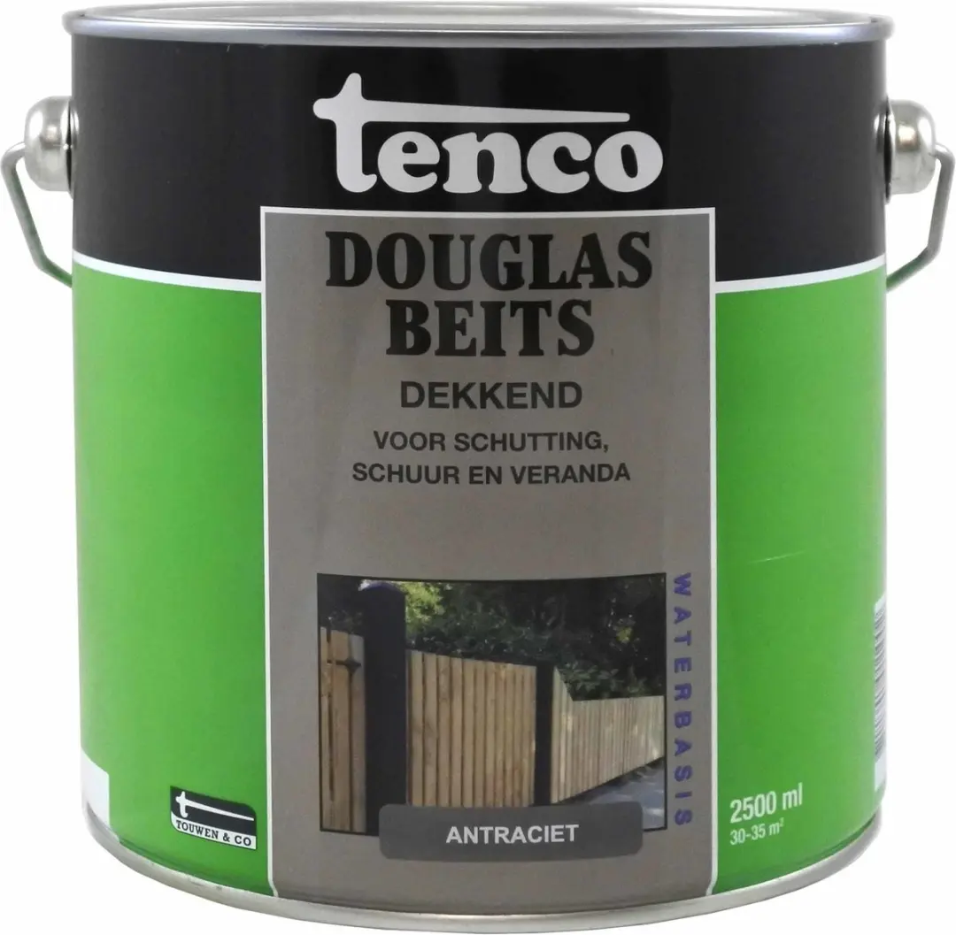 Tenco Douglasbeits Antraciet 1L