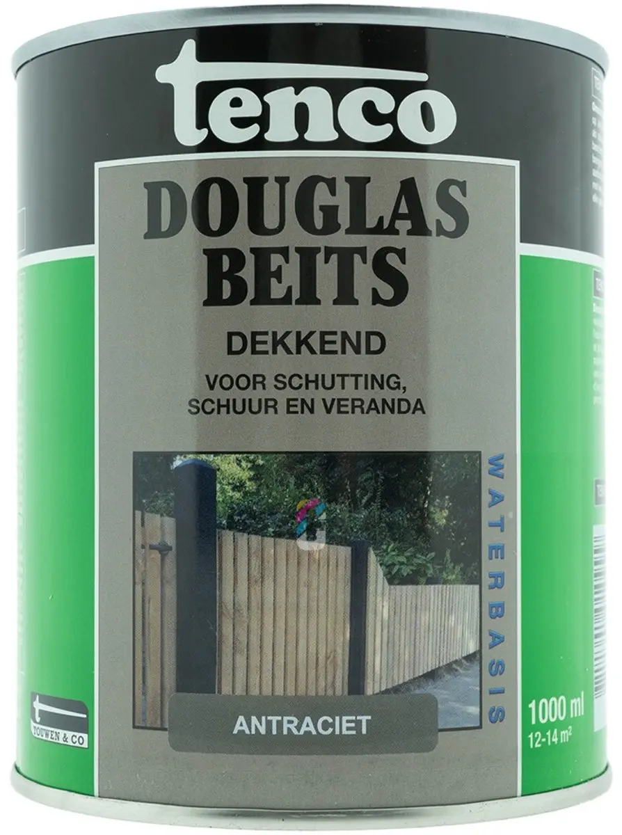 Tenco Douglasbeits Antraciet 1L