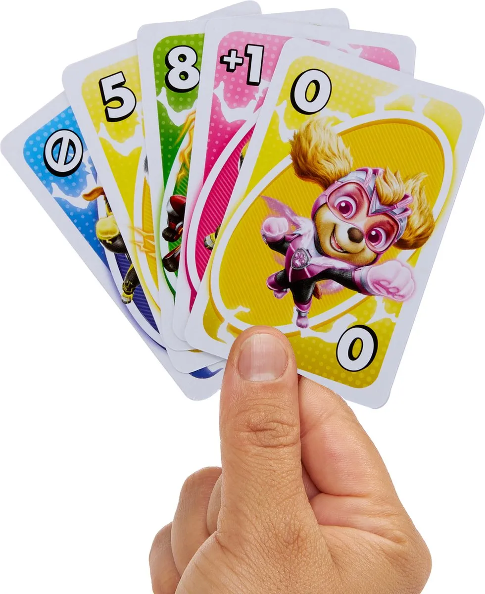 Mattel Games UNO Junior Paw Patrol The Mighty Movie - Kaartspel