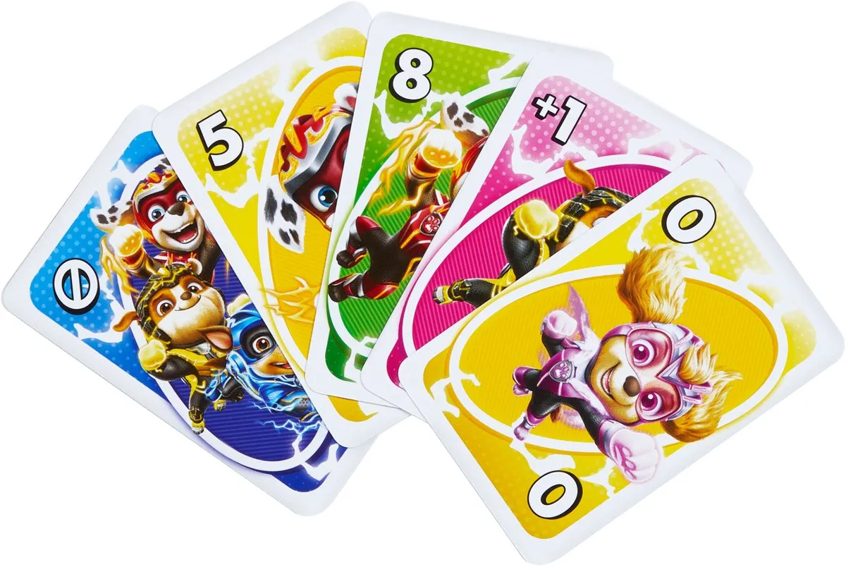 Mattel Games UNO Junior Paw Patrol The Mighty Movie - Kaartspel