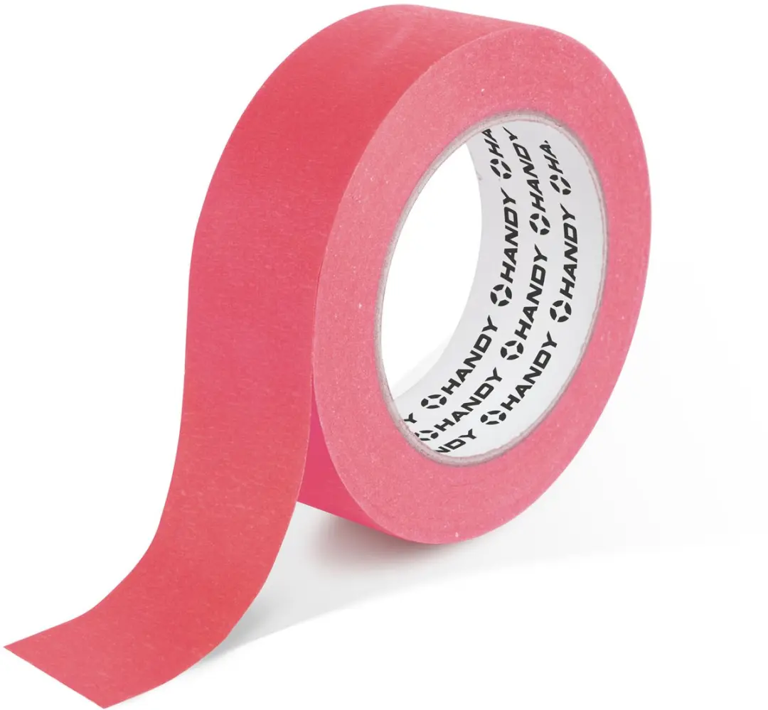 Handy Roze Afplaktape 50m x 24mm - UV-bestendig