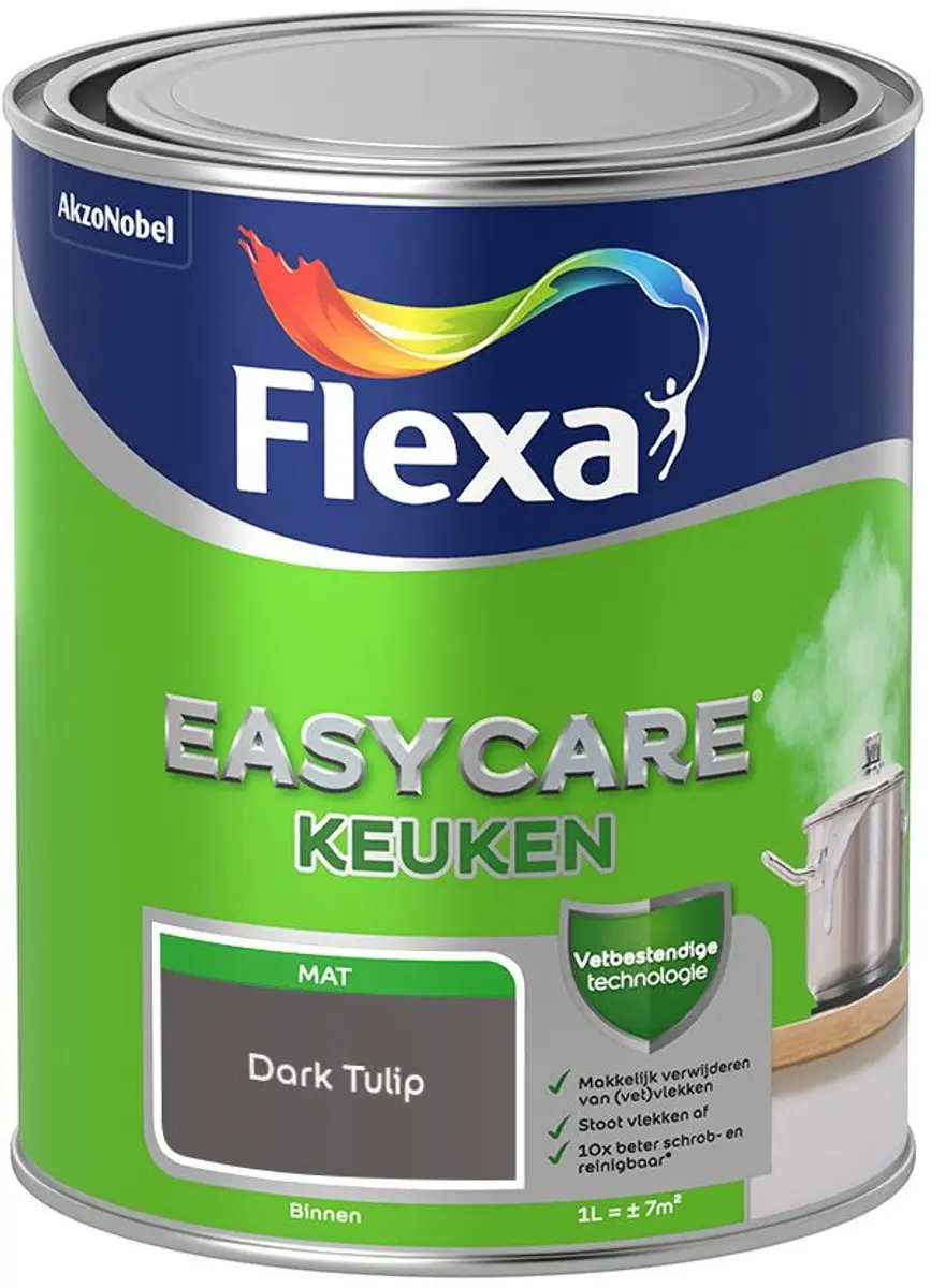 Flexa Easycare Keukenverf Dark Tulip 1L