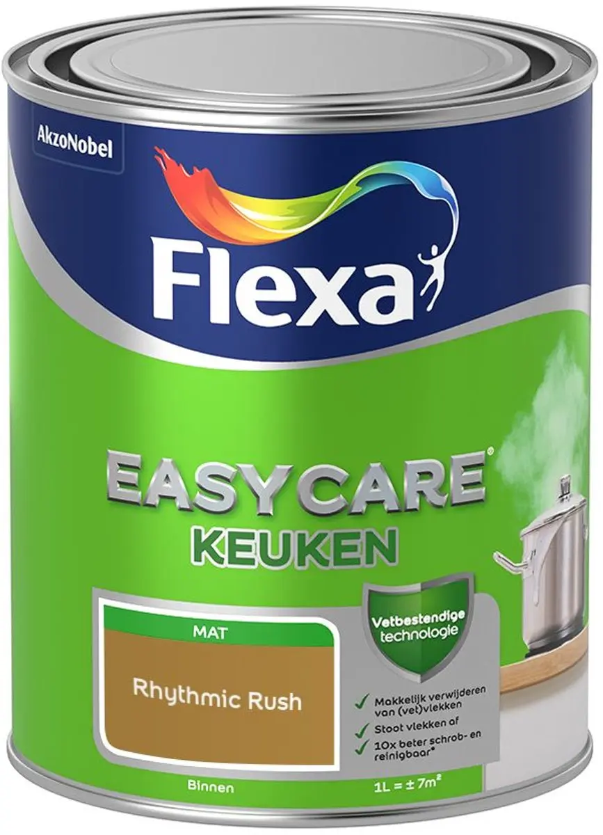 Flexa Easycare Keuken Mengverf Rhythmic Rush 1L