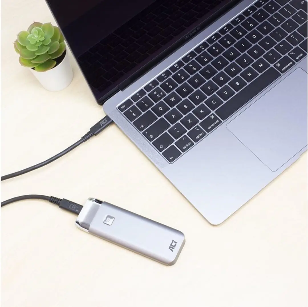 ACT Thunderbolt 4 Kabel AC7451 - USB4 40Gbps - 80cm - Zwart