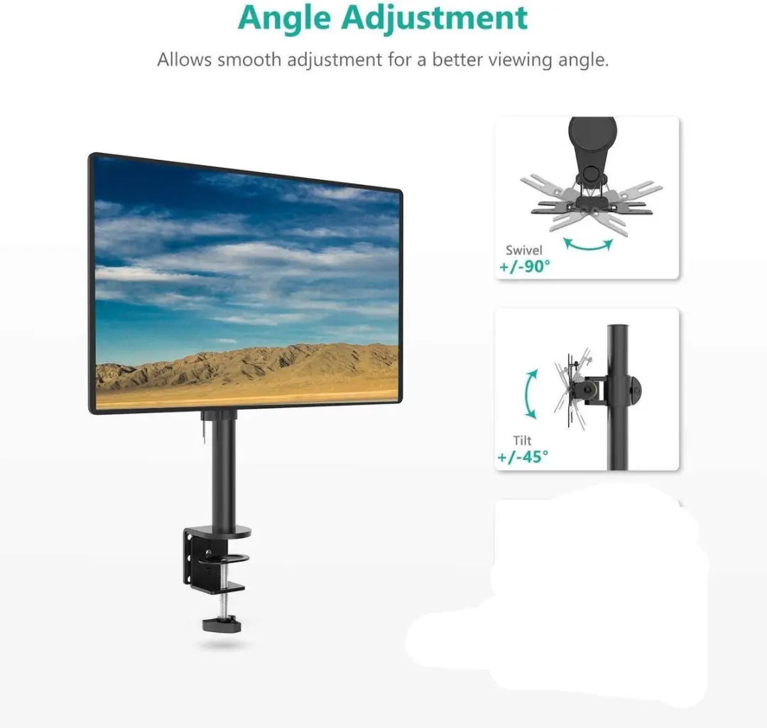 NÖRDIC AM3-01 Monitorbeugel - 13-32" - Zwart