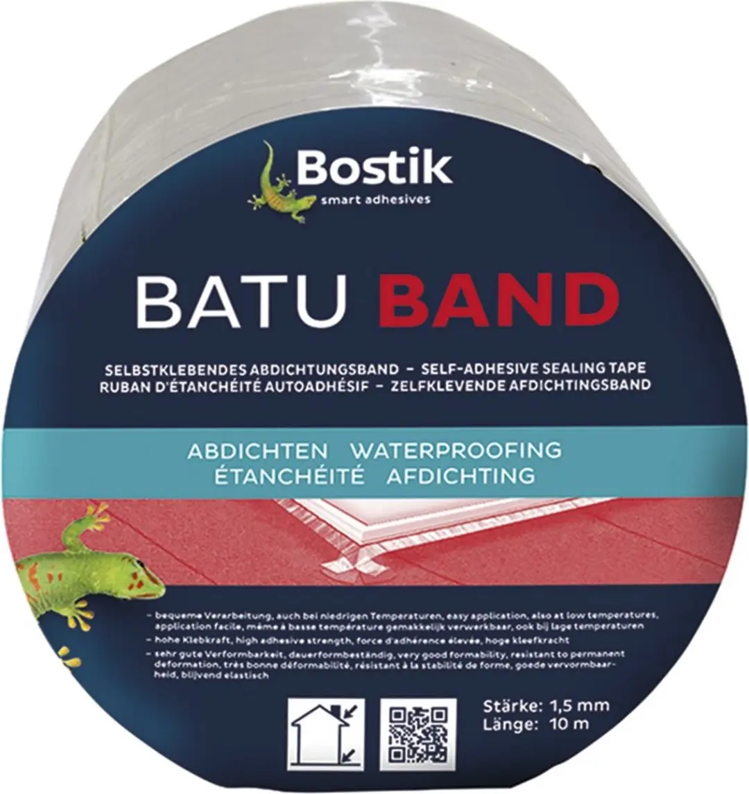 Bostik Batuband Afdichtingsband Bitumineus Grijs 150mm x 10m