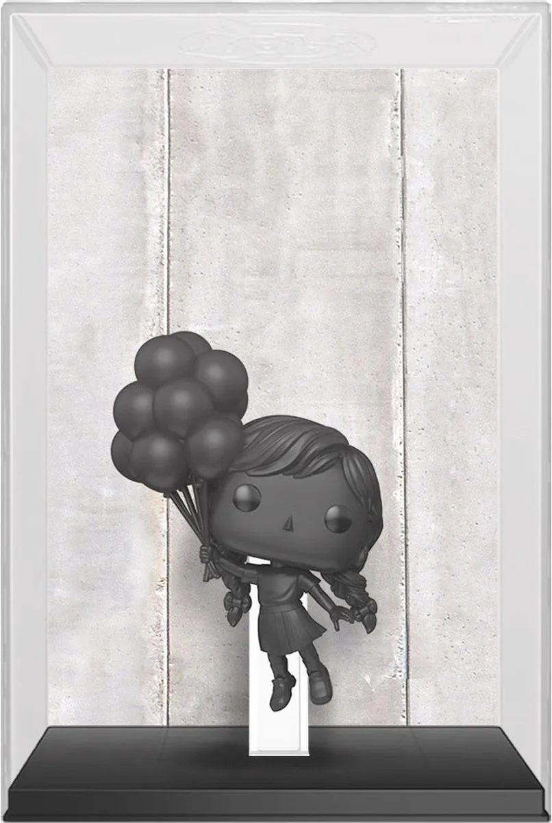 Funko POP! Brandalised Flying Balloon Girl 61516 - Verzamelfiguur 9cm - Zwart - afbeelding 2 van 4