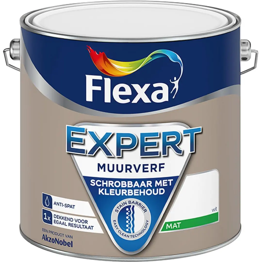 Flexa Expert Muurverf Gebroken Wit 2.5L