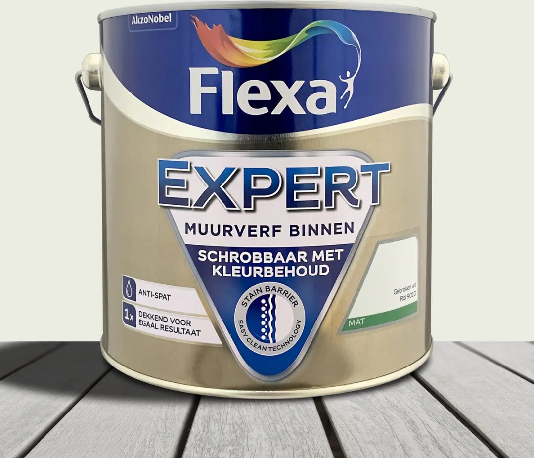 Flexa Expert Muurverf Gebroken Wit 2.5L