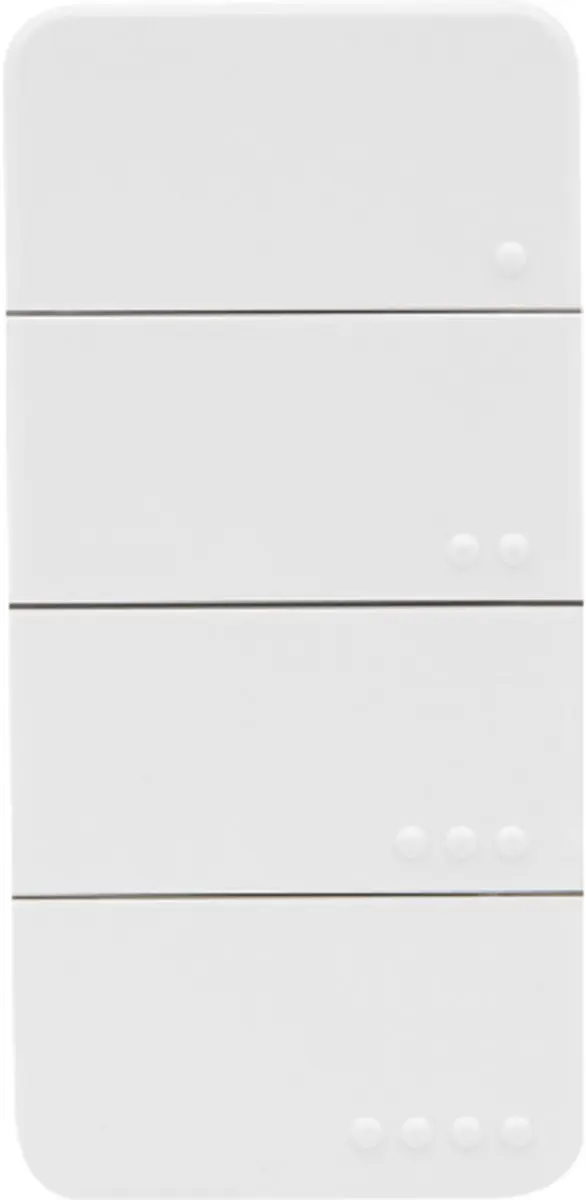 Shelly BLU RC Button 4 ZB - Wit - afbeelding 6 van 6