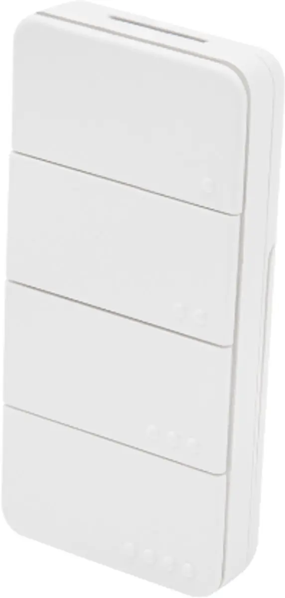 Shelly BLU RC Button 4 ZB - Wit