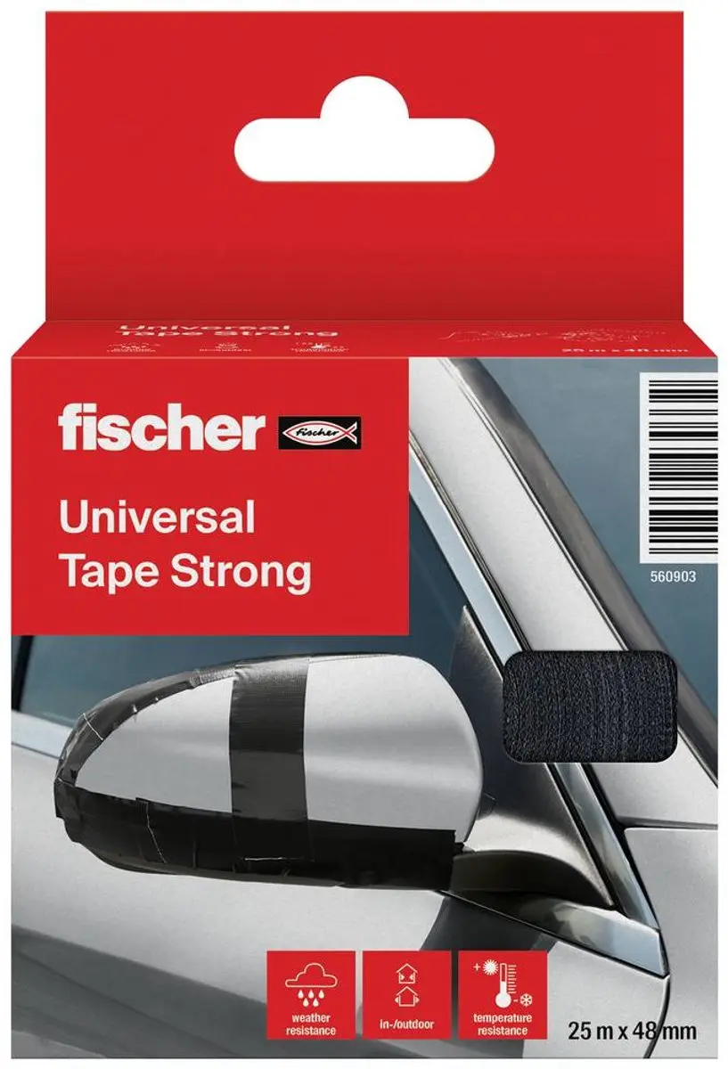 Fischer GOW 560903 Textieltape 25m x 48mm