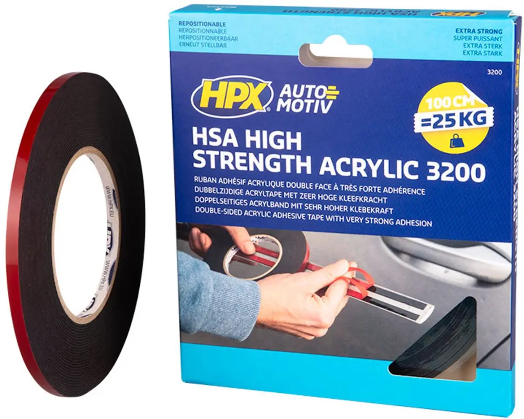 HPX Universeel Dubbelzijdig Acryltape