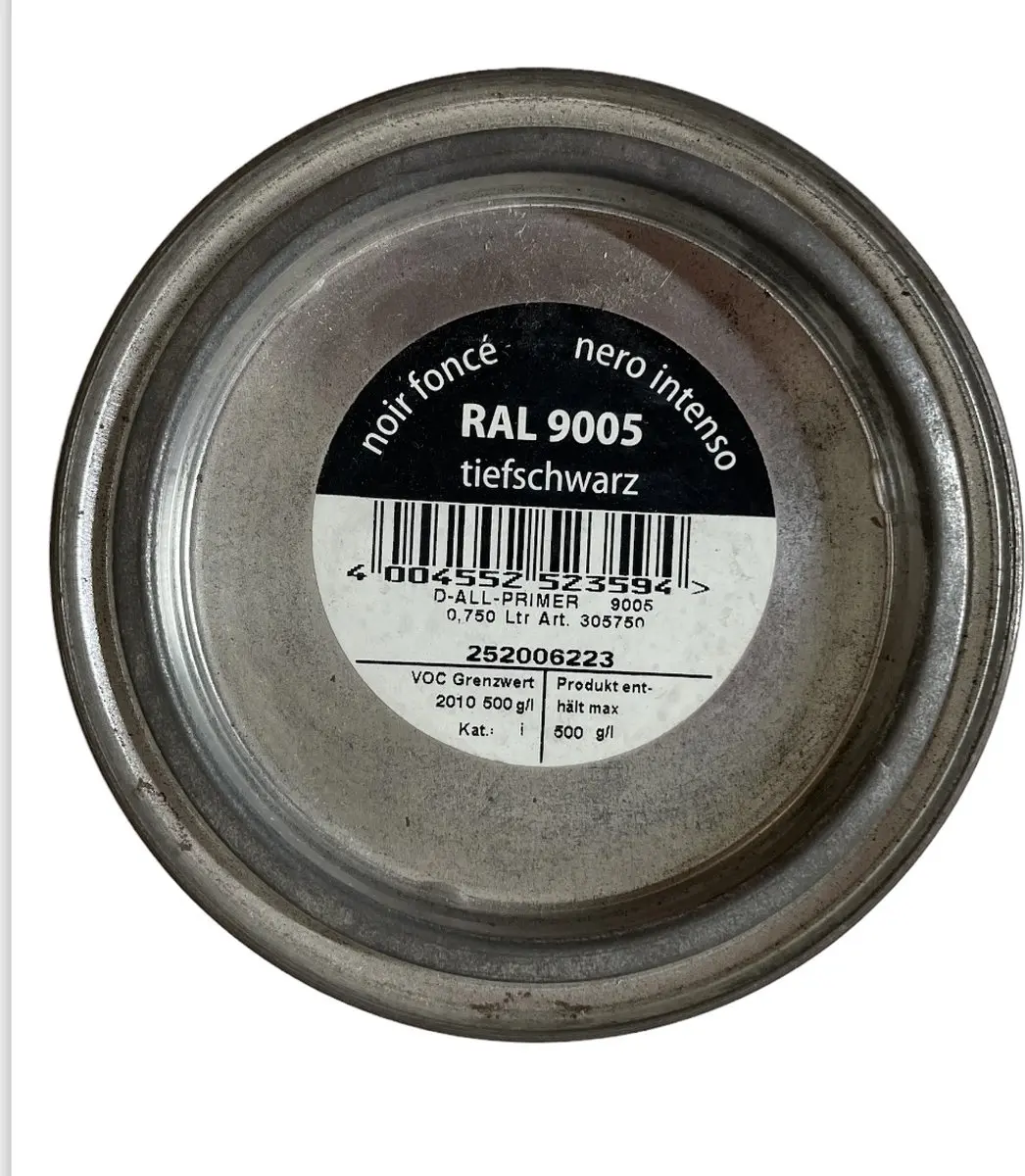 SudWest Delta Allprimer 0.75L - RAL9005 Zwart