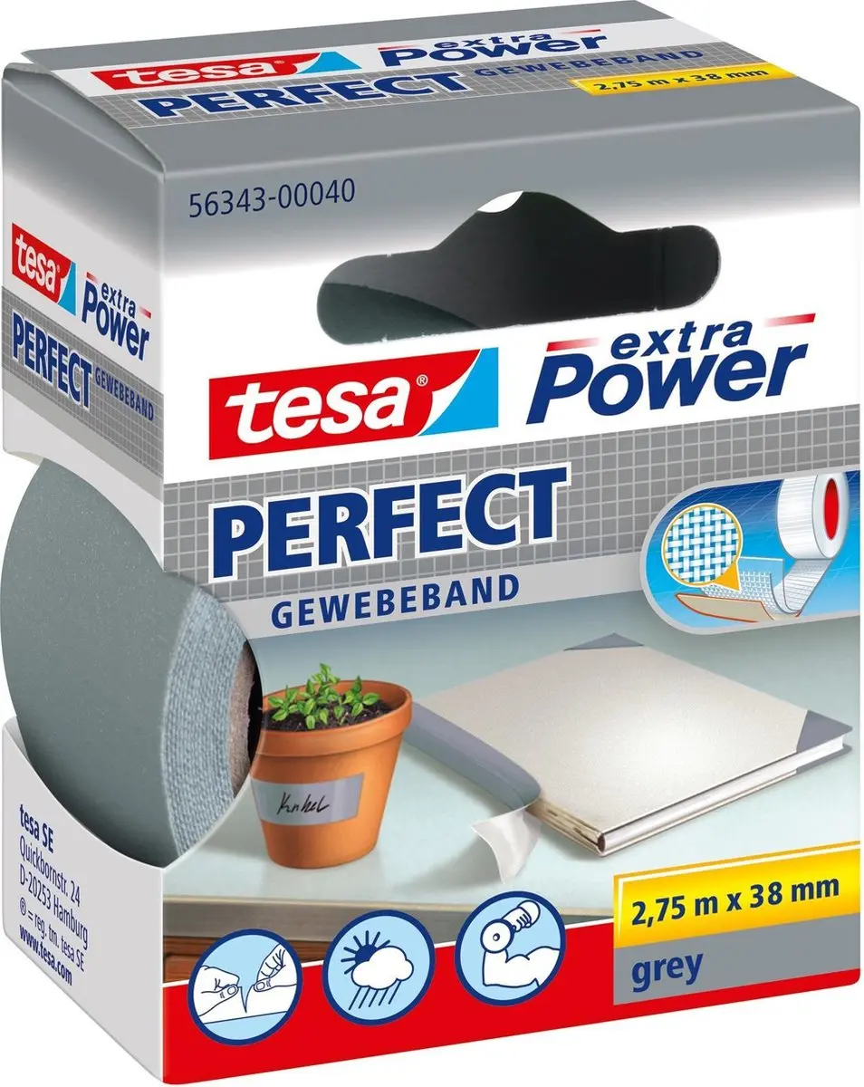 Tesa Perfect 56343-00040-03 Textieltape