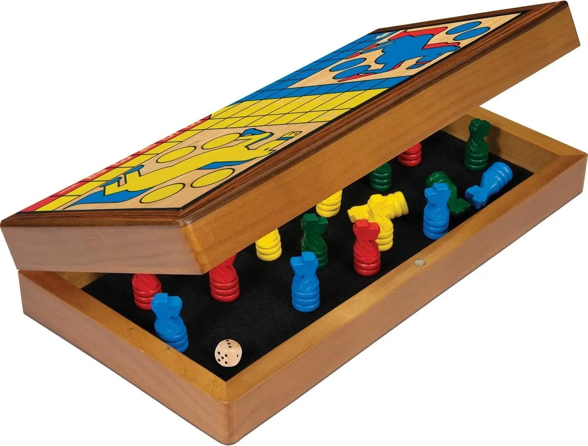 Asmodee Foldable Toy Horses Bordspel - 4 spelers