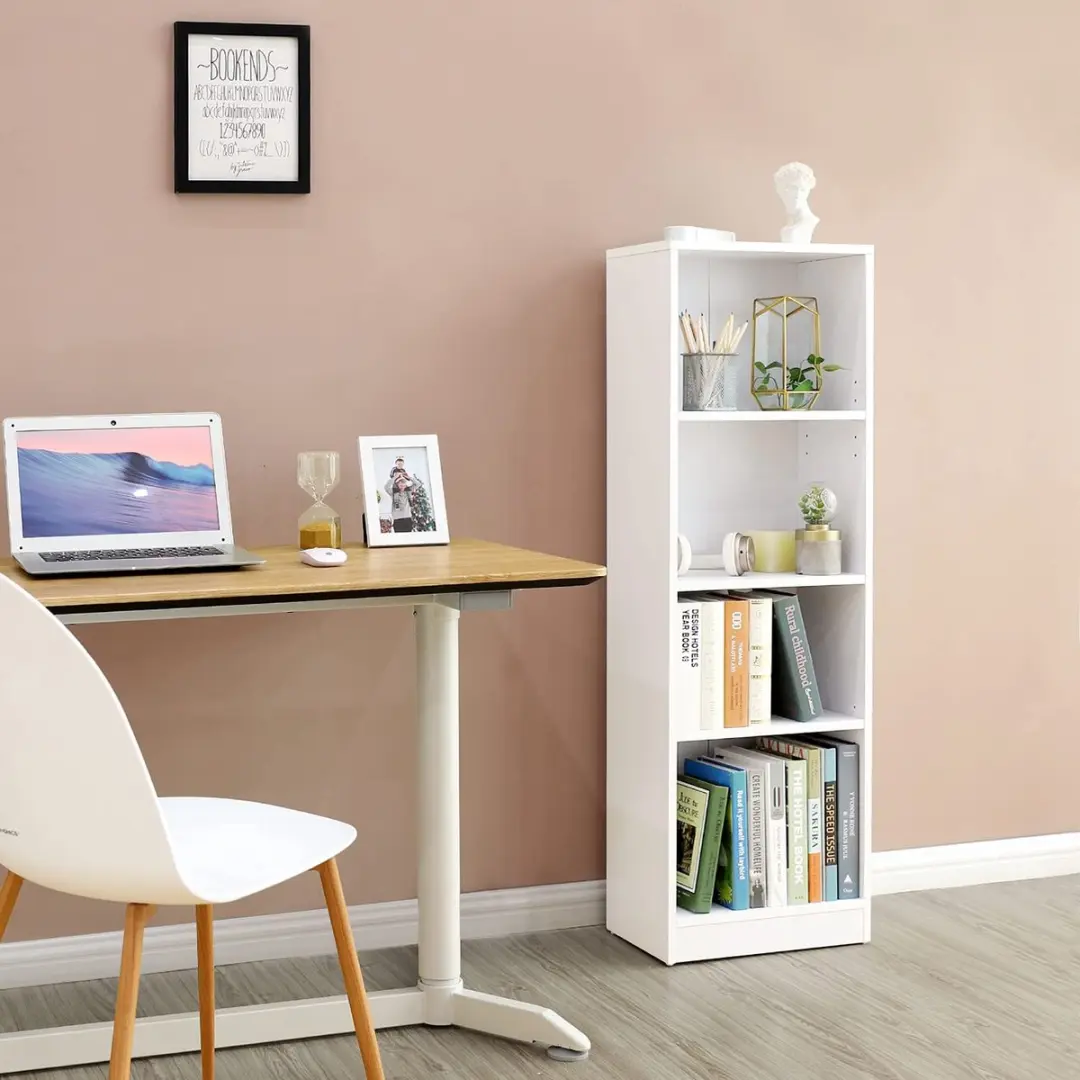 Songmics Boekenkast LBC104W 4 Vakken