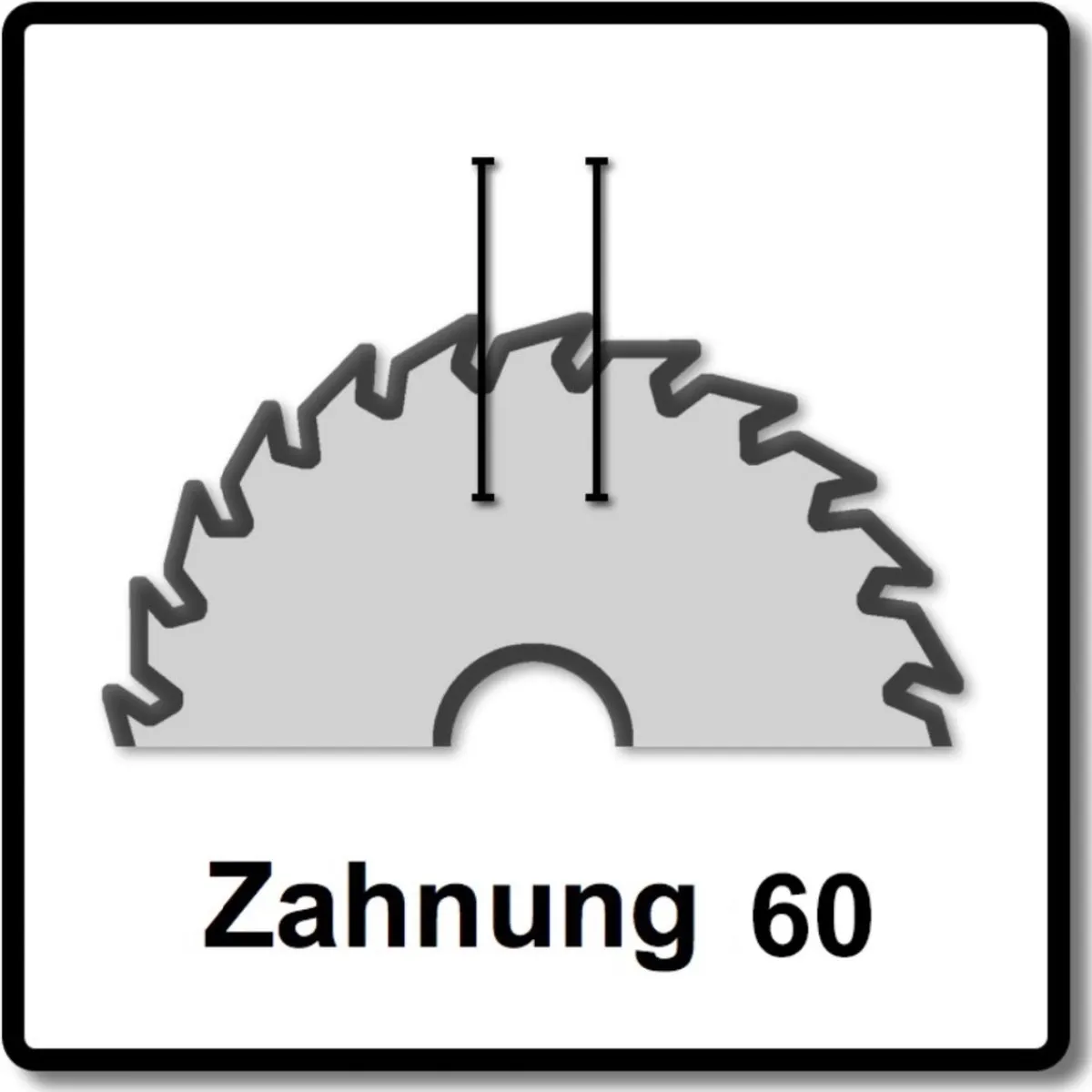 Makita B-32801 Afkortzaagblad Hout 260mm 60T