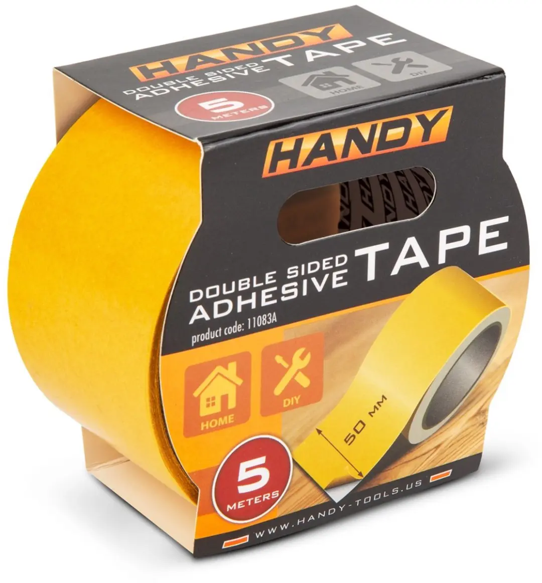 Handy Dubbelzijdige Tape Wit 50mm x 5m