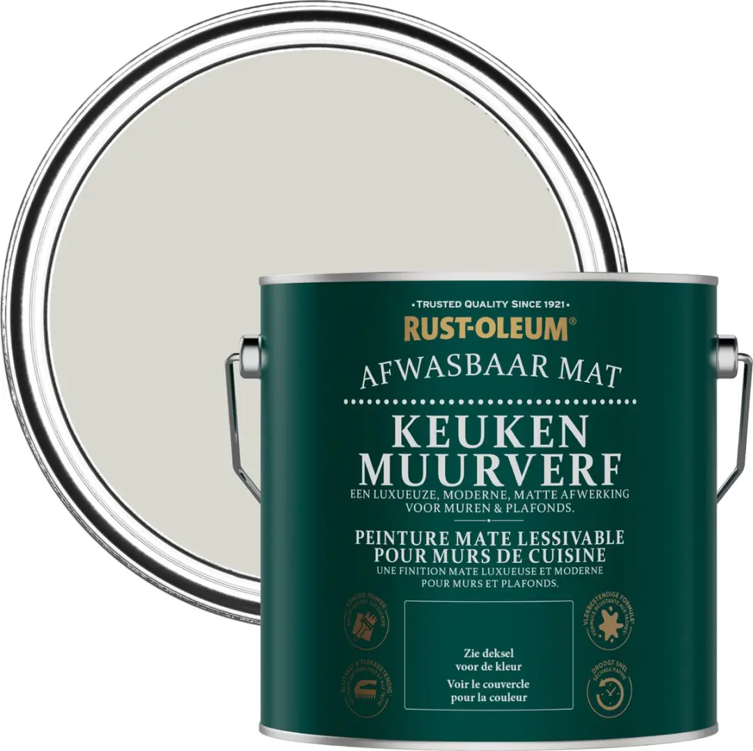 Rust-Oleum Grijs Keukenverf Mokka 2,5L