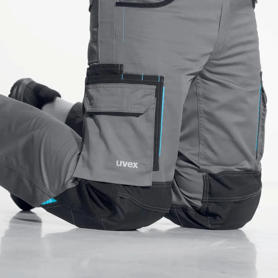Uvex Kniebeschermers Zwart - One Size