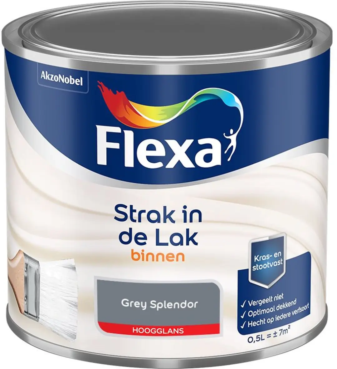 Flexa Strak Op De Muur Binnen Mat Puur Palmboom Mengverf 2,5L